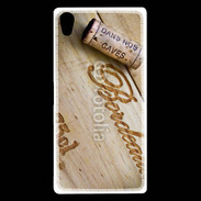 Coque Sony Xperia Z5 Premium Bouchon de bouteille de vin Bordeaux