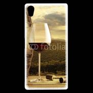 Coque Sony Xperia Z5 Premium Verre de vin rouge et vignes