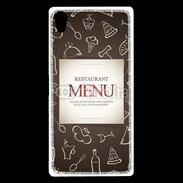 Coque Sony Xperia Z5 Premium Menu