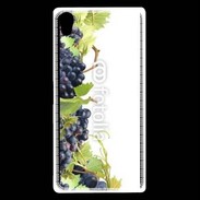 Coque Sony Xperia Z5 Premium Fond raisin