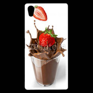 Coque Sony Xperia Z5 Premium Fraise et chocolat