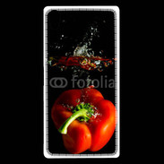 Coque Sony Xperia Z5 Premium Poivron rouge
