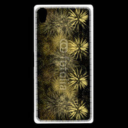 Coque Sony Xperia Z5 Premium Feu d'artifice or