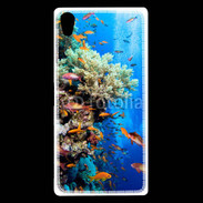 Coque Sony Xperia Z5 Premium Poisson et corail