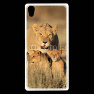 Coque Sony Xperia Z5 Premium Lionne et ses petits