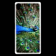 Coque Sony Xperia Z5 Premium Paon faisant la roue