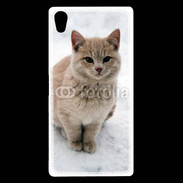 Coque Sony Xperia Z5 Premium Chat dans la neige