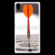 Coque Sony Xperia Z5 Premium fléchette dans le mil