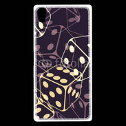 Coque Sony Xperia Z5 Premium Illustration de dés noirs