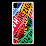 Coque Sony Xperia Z5 Premium Plaque d'immatriculation