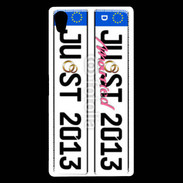 Coque Sony Xperia Z5 Premium Plaque Just maried