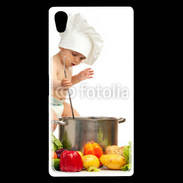 Coque Sony Xperia Z5 Premium Bébé chef cuisinier