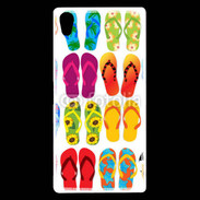 Coque Sony Xperia Z5 Premium Flip flop de tongues