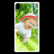 Coque Sony Xperia Z5 Premium Sourire de bébé en plein air