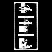 Coque Sony Xperia Z5 Premium humour panneau