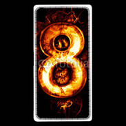 Coque Sony Xperia Z5 Premium Huit en feu