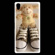Coque Sony Xperia Z5 Premium peluche et converses