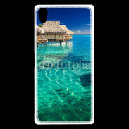 Coque Sony Xperia Z5 Premium Bungalow sur l'eau des tropiques