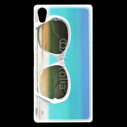 Coque Sony Xperia Z5 Premium Lunette de soleil sur la plage