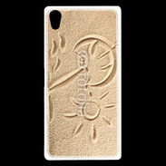 Coque Sony Xperia Z5 Premium Soleil et sable sur la plage