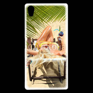 Coque Sony Xperia Z5 Premium Femme sexy à la plage 25