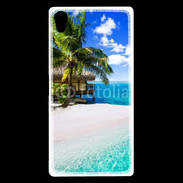 Coque Sony Xperia Z5 Premium Petite île tropicale sur l'océan indien