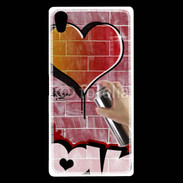 Coque Sony Xperia Z5 Premium Love graffiti
