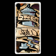 Coque Sony Xperia Z5 Premium Graffiti bombe de peinture 6