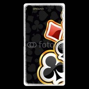 Coque Sony Xperia Z5 Premium Carte de poker