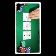 Coque Sony Xperia Z5 Premium Table de poker