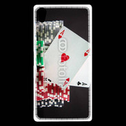 Coque Sony Xperia Z5 Premium Paire d'as au poker 6