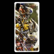 Coque Sony Xperia Z5 Premium Départ course de Motocross