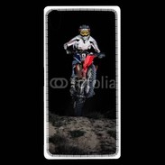 Coque Sony Xperia Z5 Premium Moto cross la nuit 15
