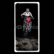 Coque Sony Xperia Z5 Premium Moto cross la nuit 15