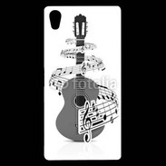 Coque Sony Xperia Z5 Premium Guitare en dessin 90