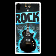 Coque Sony Xperia Z5 Premium Festival de rock bleu