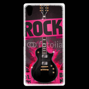 Coque Sony Xperia Z5 Premium Festival de rock rose