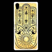 Coque Sony Xperia Z5 Premium Islam noir et jaune 25