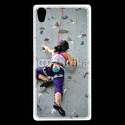 Coque Sony Xperia Z5 Premium Mur d'escalade
