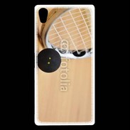 Coque Sony Xperia Z5 Premium Squash raquette et balle