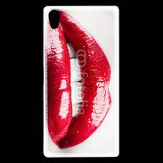Coque Sony Xperia Z5 Premium Bouche sexy gloss rouge