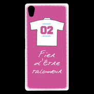 Coque Sony Xperia Z5 Premium Talonneur Bonus offensif-défensif Rose