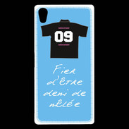 Coque Sony Xperia Z5 Premium Demi de mêlée Bonus offensif-défensif Bleu 2