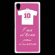 Coque Sony Xperia Z5 Premium Demi d'ouverture Bonus offensif-défensif Rose