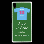 Coque Sony Xperia Z5 Premium Demi d'ouverture Bonus offensif-défensif Vert 2