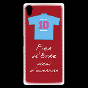 Coque Sony Xperia Z5 Premium Demi d'ouverture Bonus offensif-défensif Rouge 2