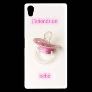 Coque Sony Xperia Z5 Premium J'attend un bébé PR
