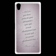 Coque Sony Xperia Z5 Premium Gens attrayants Rose Citation Oscar Wilde