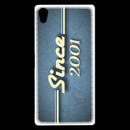 Coque Sony Xperia Z5 Premium Since 2001 Bleu