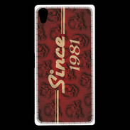 Coque Sony Xperia Z5 Premium Since crane rouge 1981